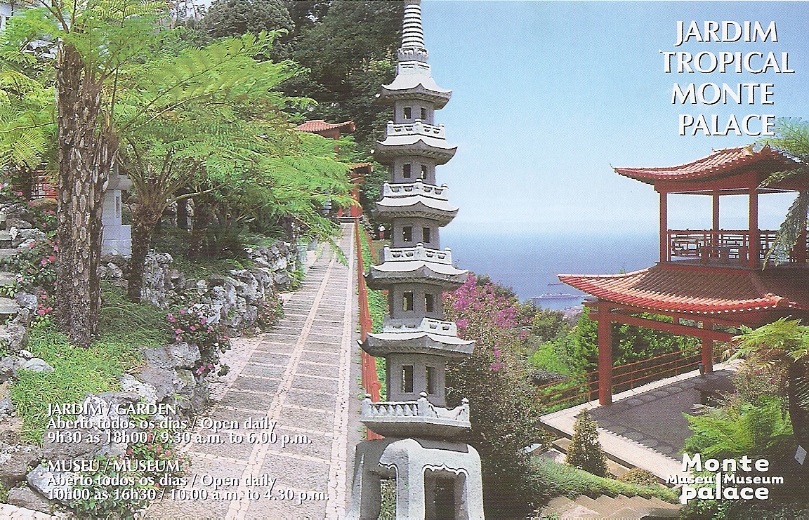 Entrada Jardín Tropical Monte Palace - Madeira - Portugal